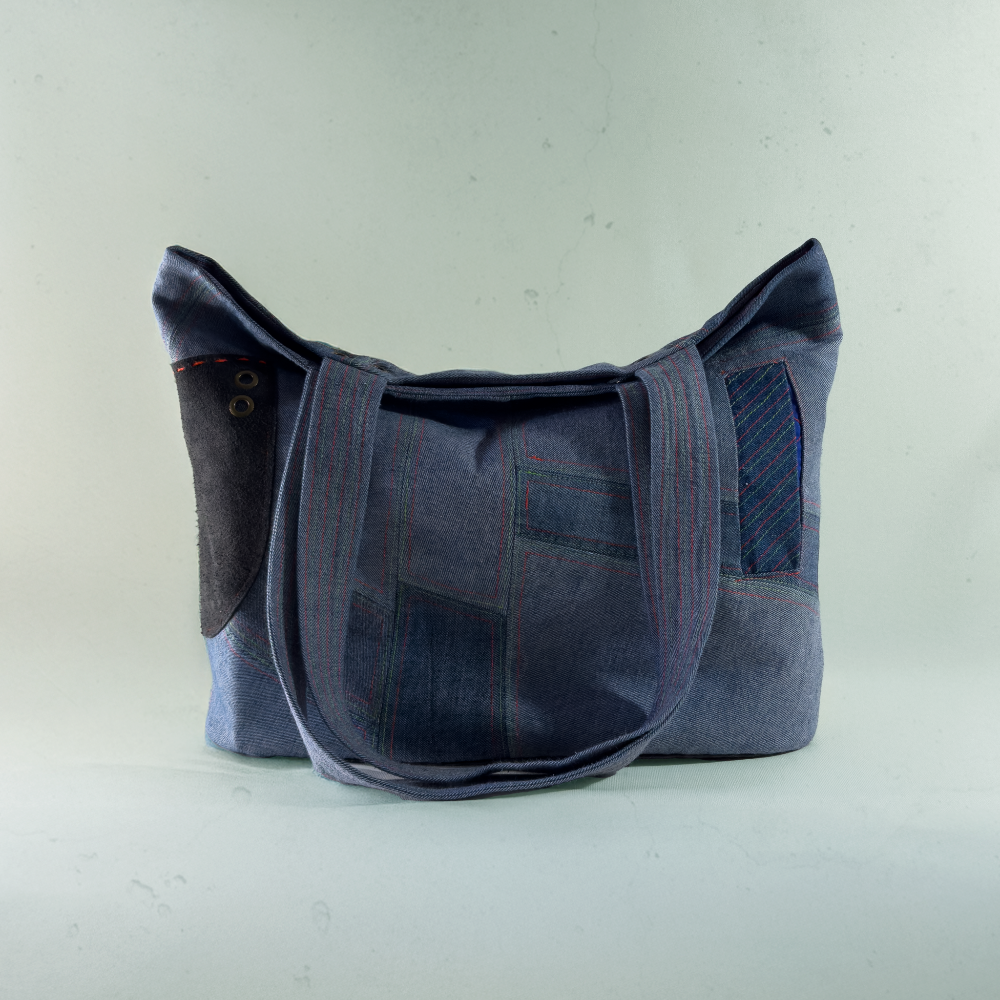 Stormy Tote - Neon Tide