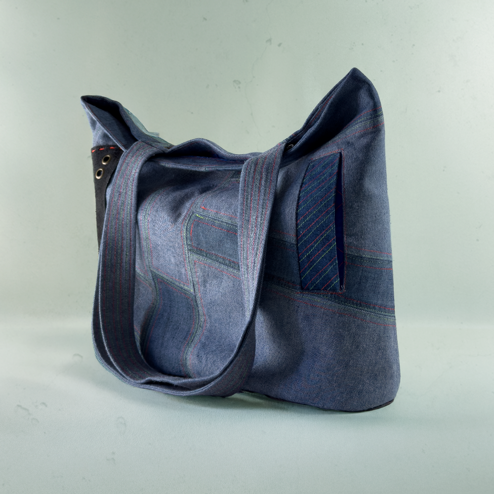 Stormy Tote - Neon Tide